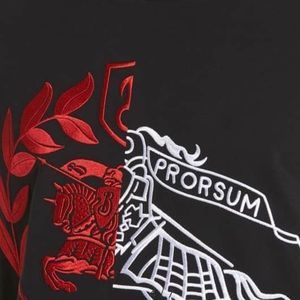 BURBERRY Soleford Embroidered Logo T-Shirt